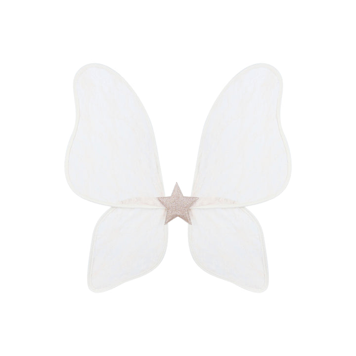 Vintage fairy wings Darcy made of lace | apricot sorbet