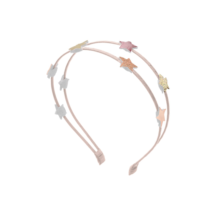 Doppel Haarreif Twinkle | Milky Way Mist