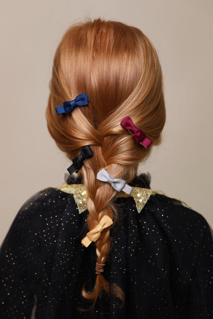 Mini bow clip set Averil | Dark Mansion