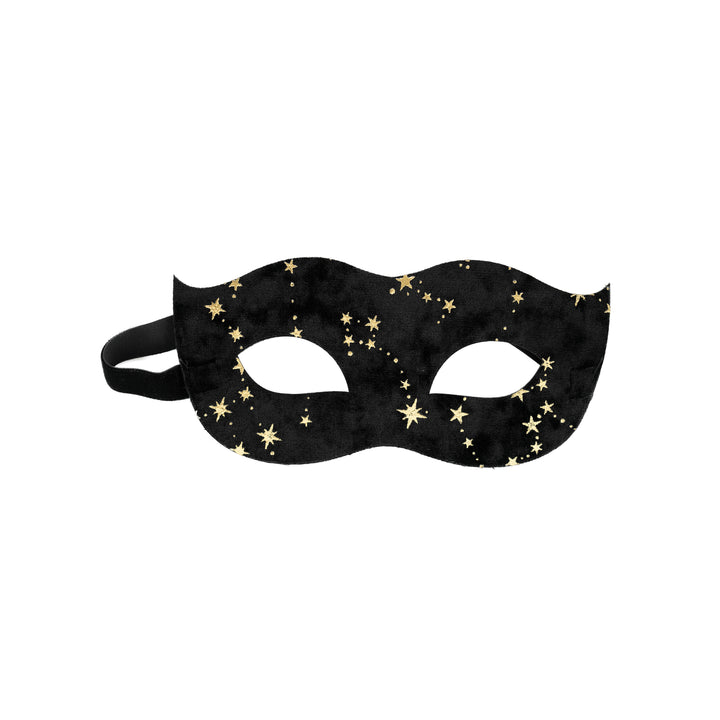 Luna velvet mask | Astro Black