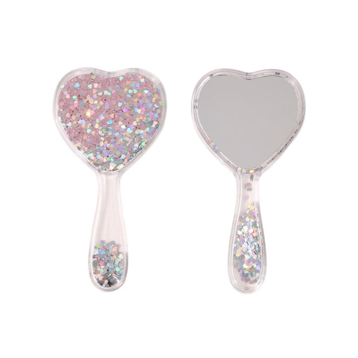 Heart mirror with glitter | Candy Sparkle