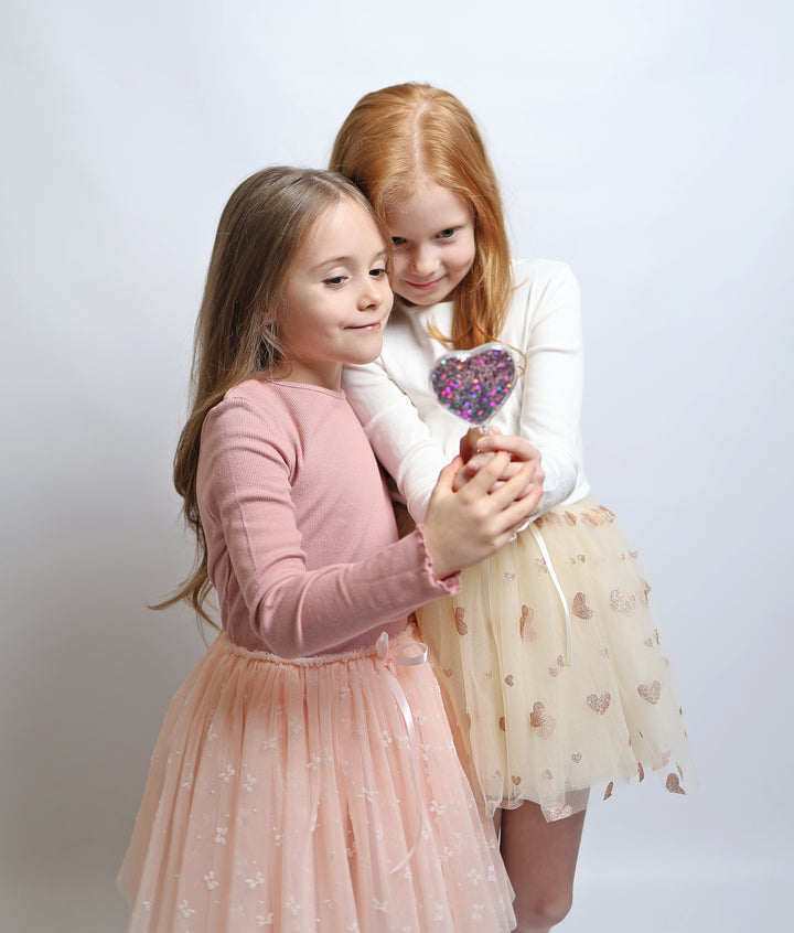 Heart mirror with glitter | Candy Sparkle