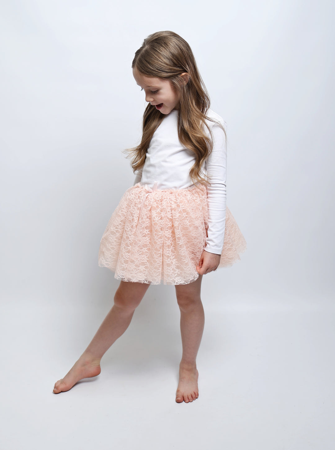 Floral tulle skirt tutu Aliyah | Rose Garden