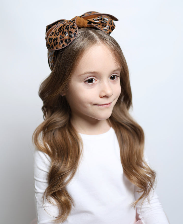 Teens XL Leo bow hairband | Sienna