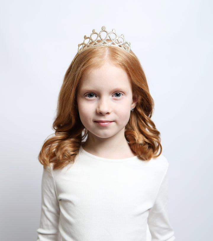 Hairband crown | champagne gold