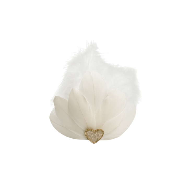 Winter waltz swan headband | snow