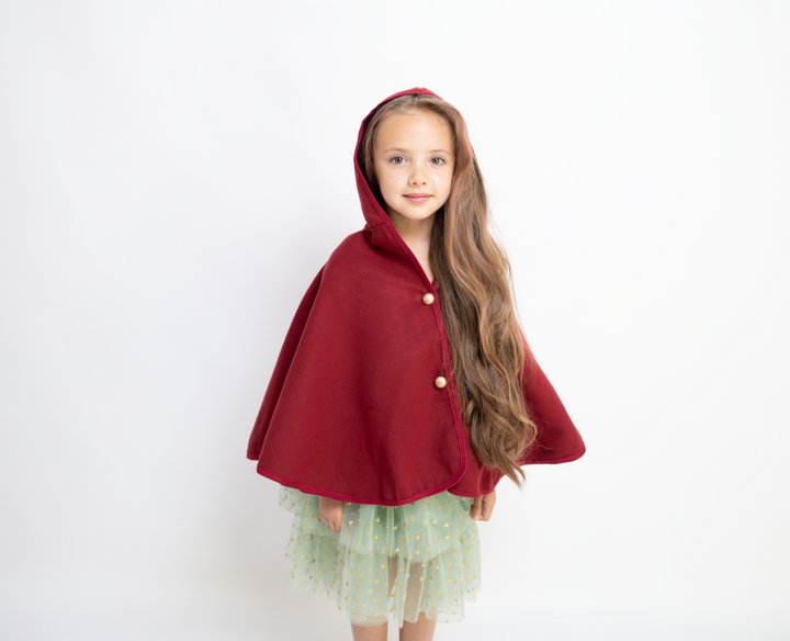 Santa's little helper cape | Bordeaux