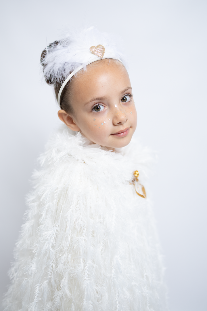 Winter waltz swan headband | snow