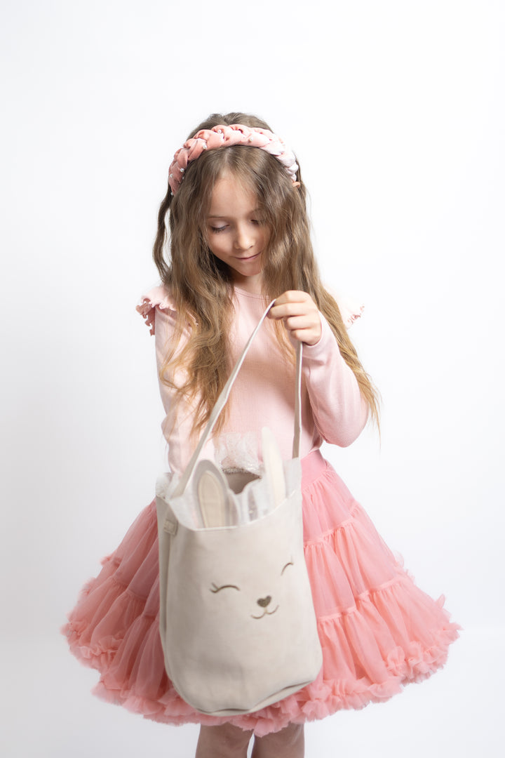 Easter basket bunny Lizzy | vanilla cream