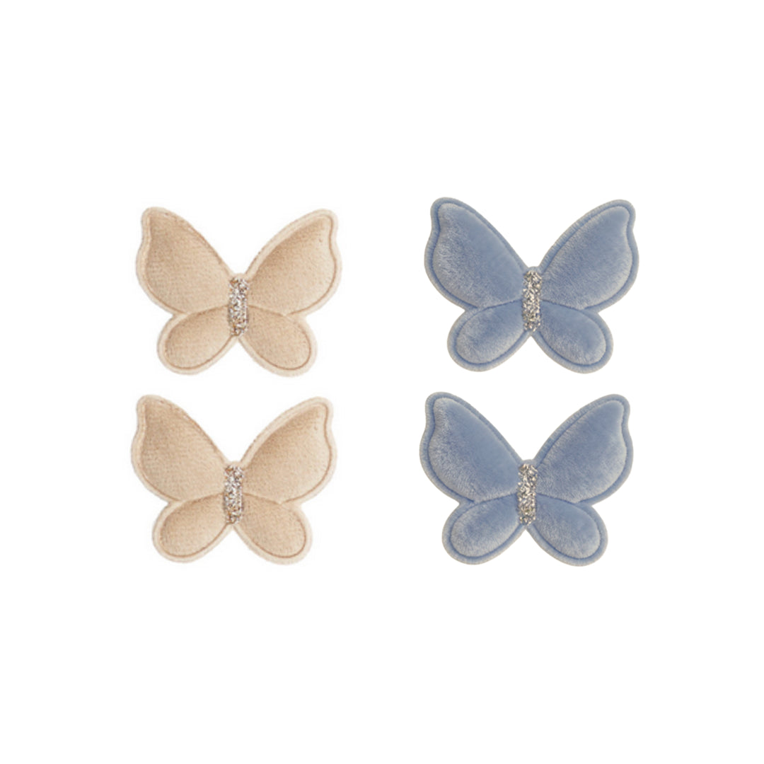 Butterfly clip set Emilie | crepe