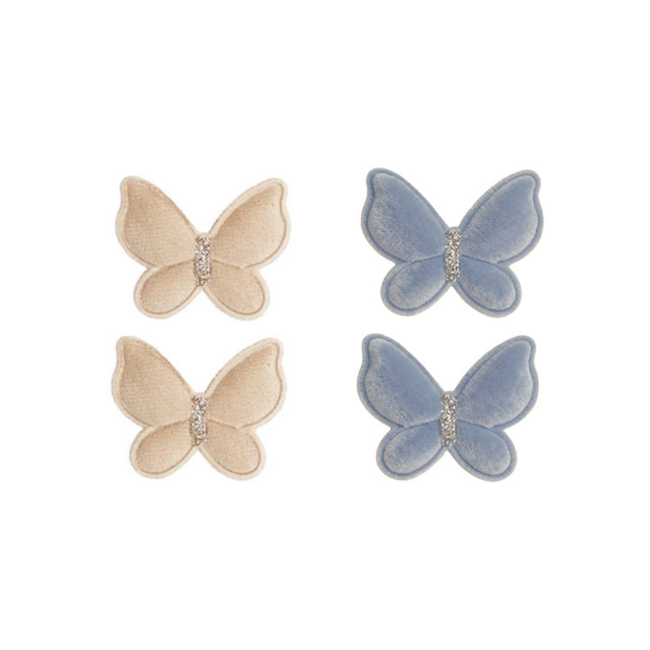 Butterfly clip set Emilie | crepe