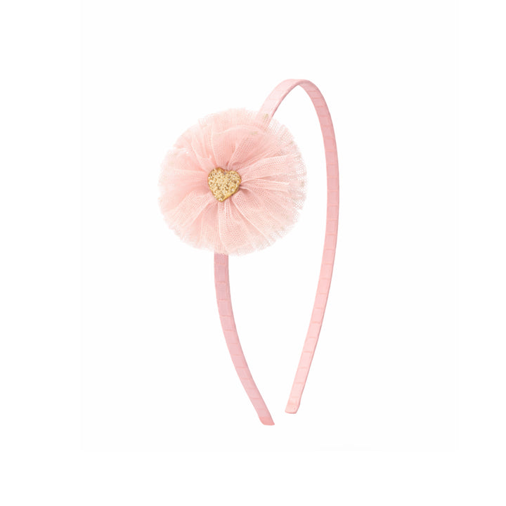 Oversize Boo heart hairband | cherry