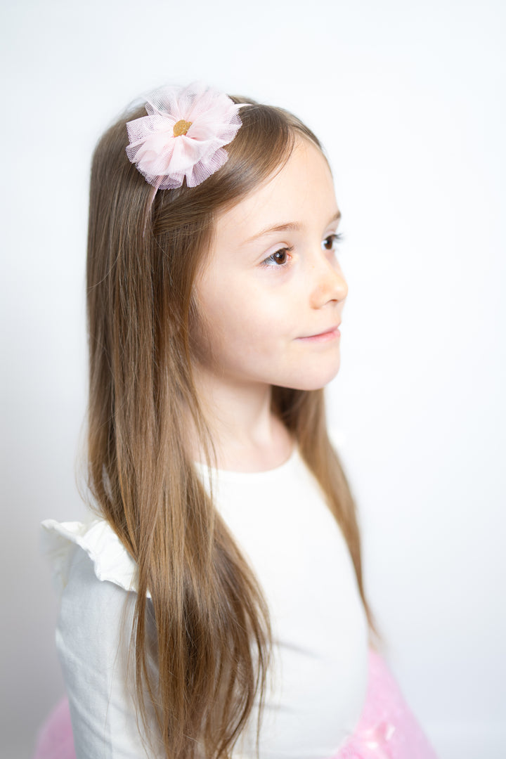 Oversize Boo heart hairband | cherry