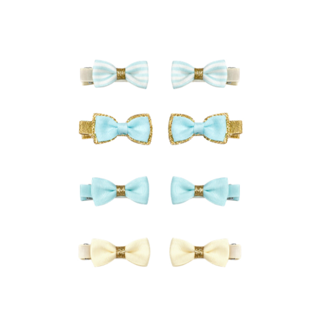 Mini bow clip set Averil | summer in Tuscany