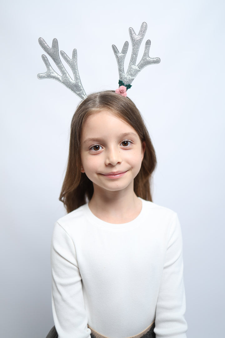 Glitter antler headband | Cupid