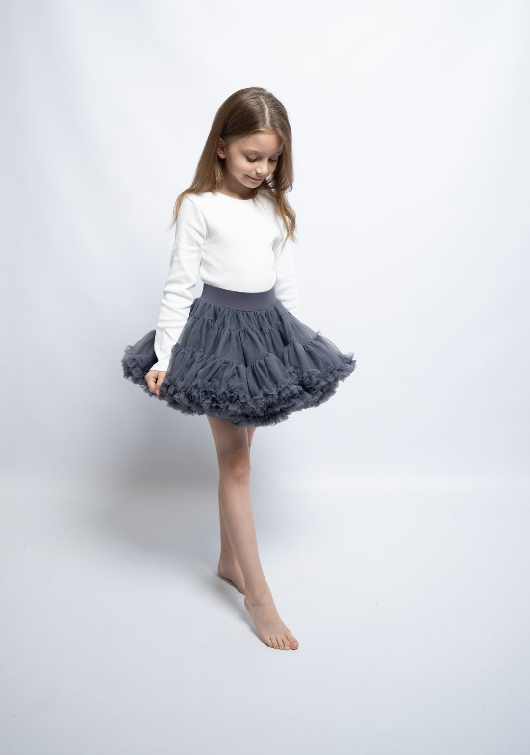 Tulle skirt tutu Maybelle | charcoal