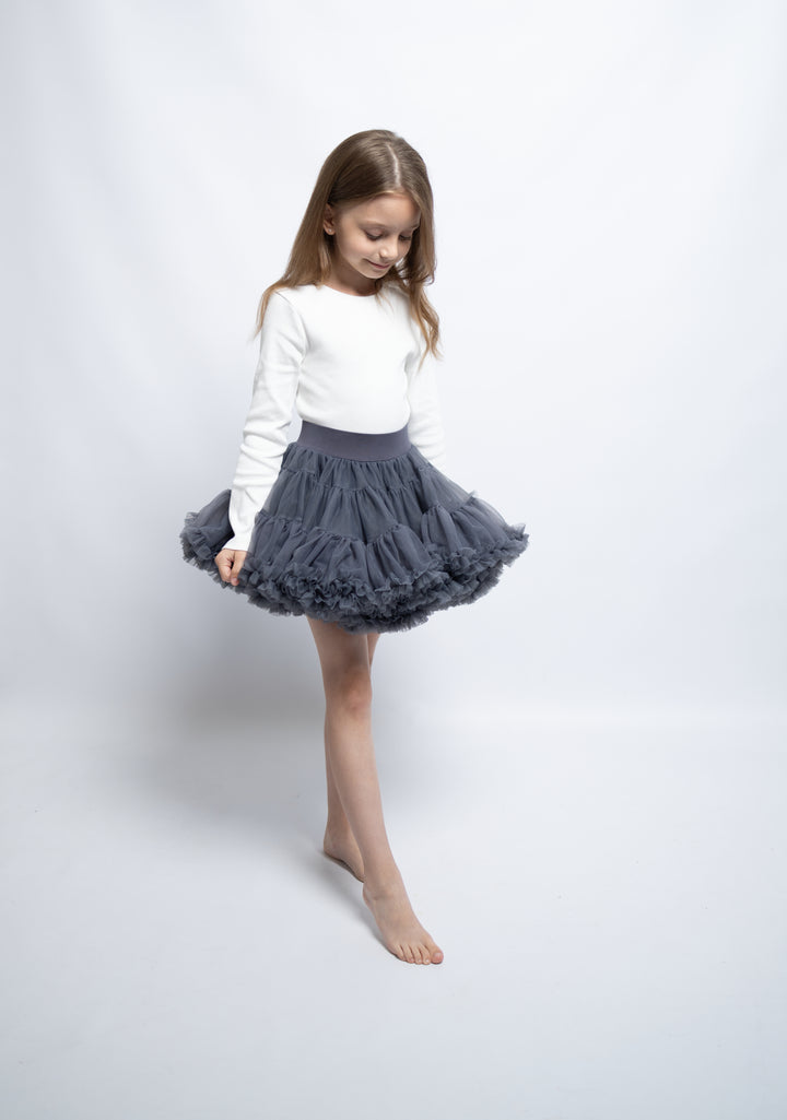 Tulle skirt tutu Maybelle | charcoal