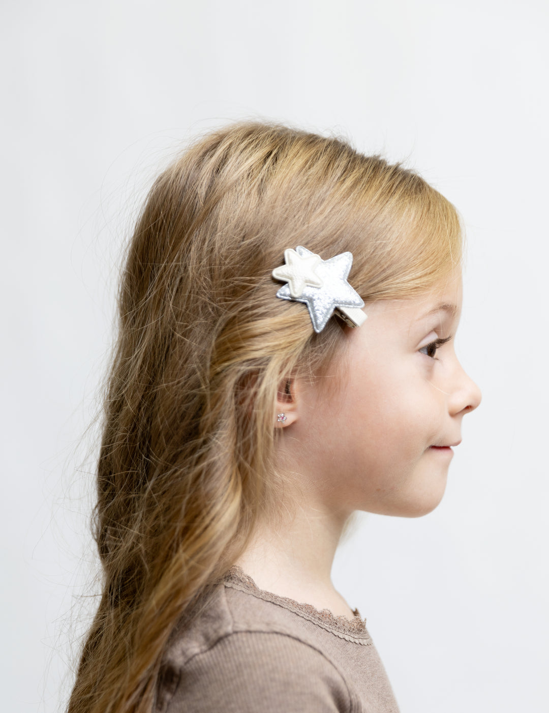 Double star clip set Amira | moonbeam/galaxy